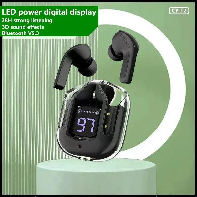 Auriculares Bluetooth transparentes