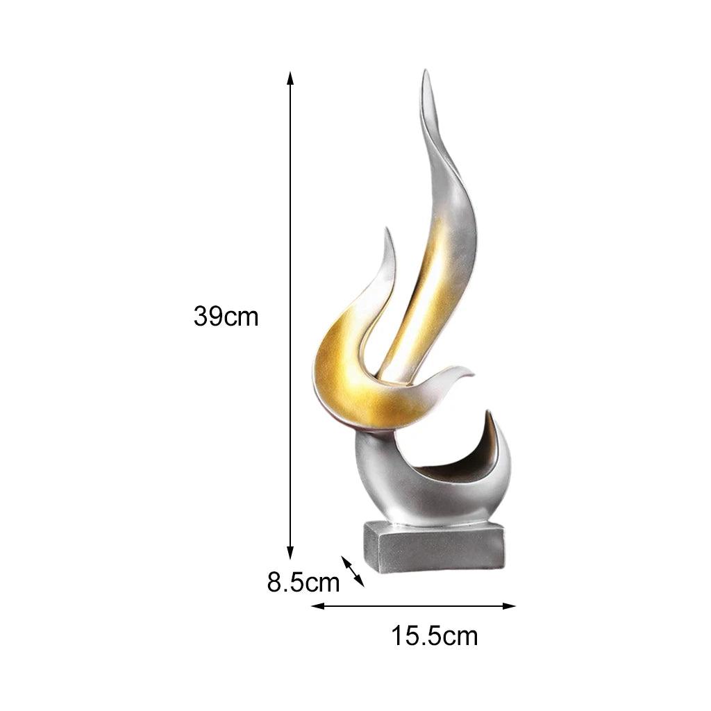 Abstract sculpture figurine