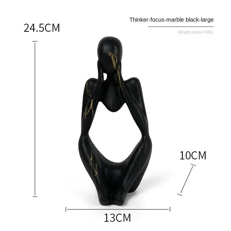 Thinking Resin Statue