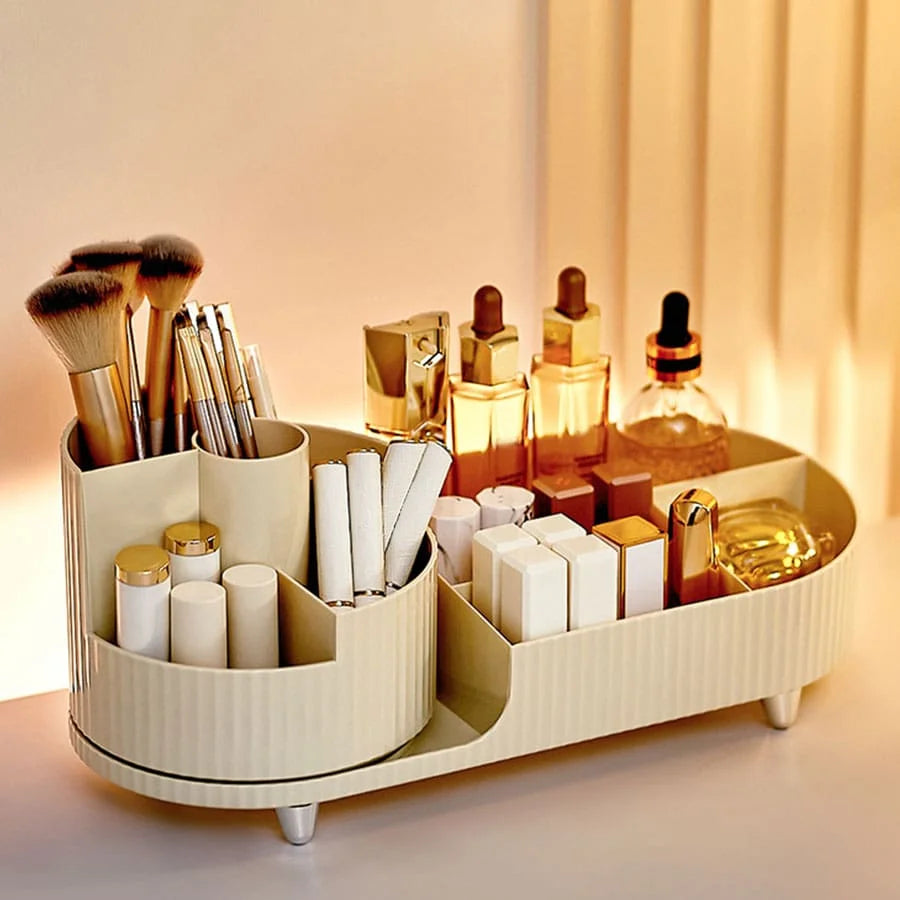 Cosmetic storage rack 