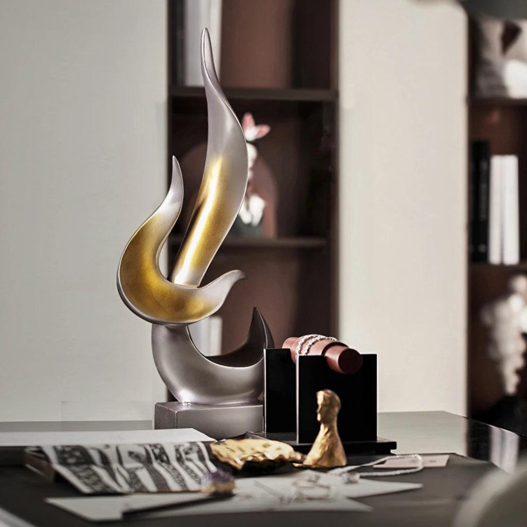 Abstract sculpture figurine