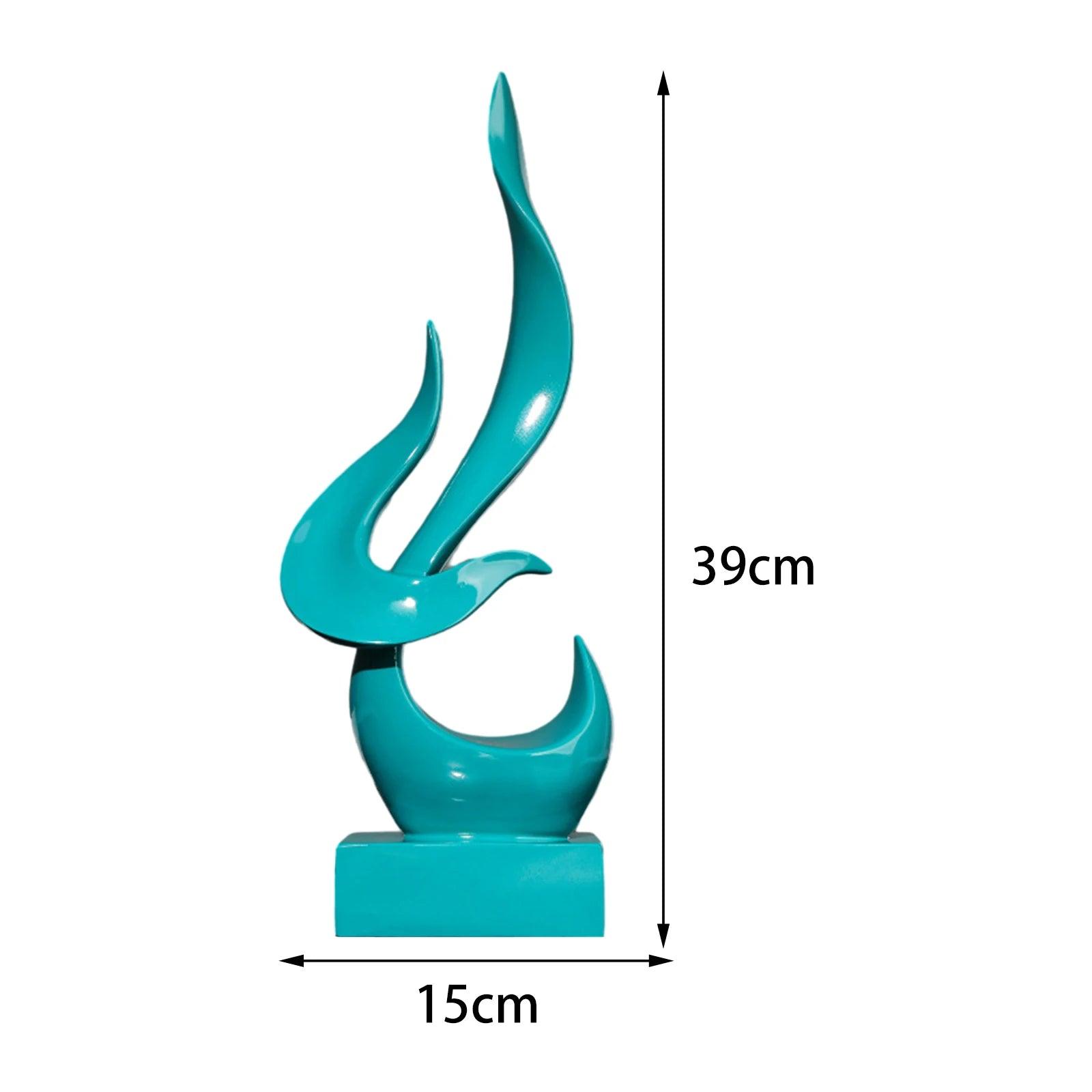 Abstract sculpture figurine