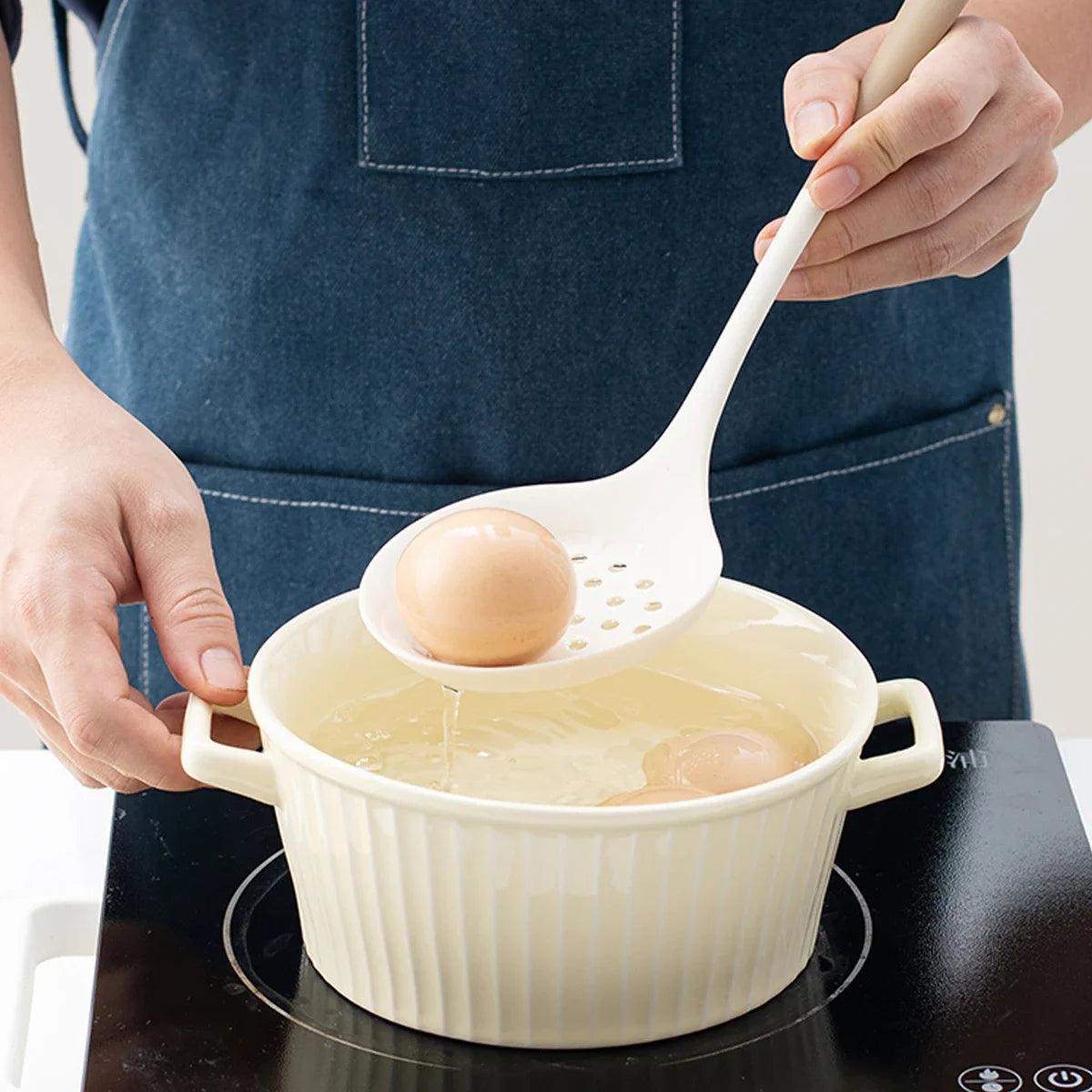 Juego de utensilios de cocina de silicona de 4 piezas