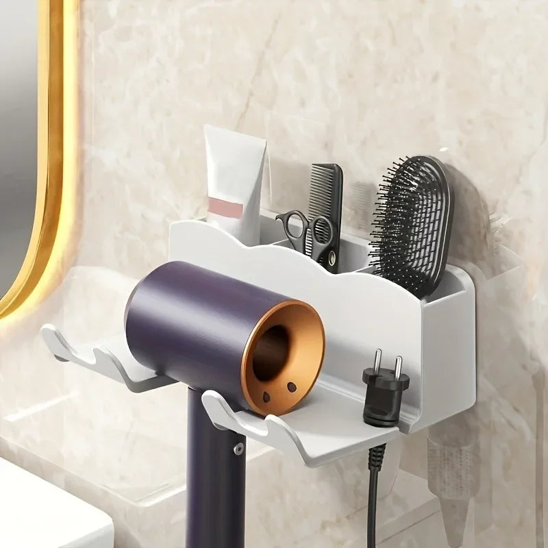 storage rack for hair dryer 