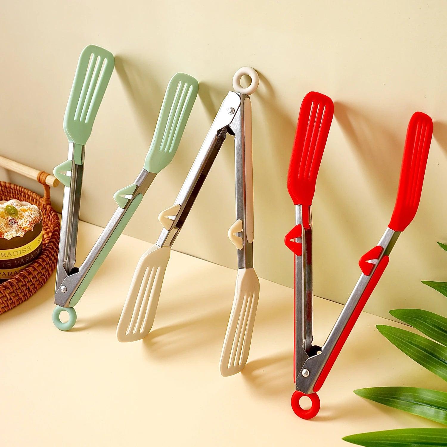 Pinzas de cocina de acero inoxidable 
