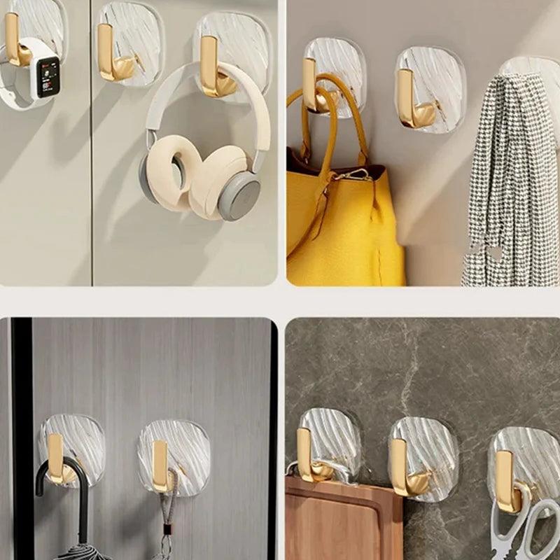 4 PCs Bath Towel Holder 