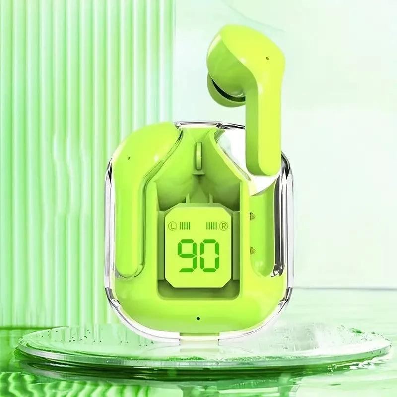 Auriculares Bluetooth transparentes