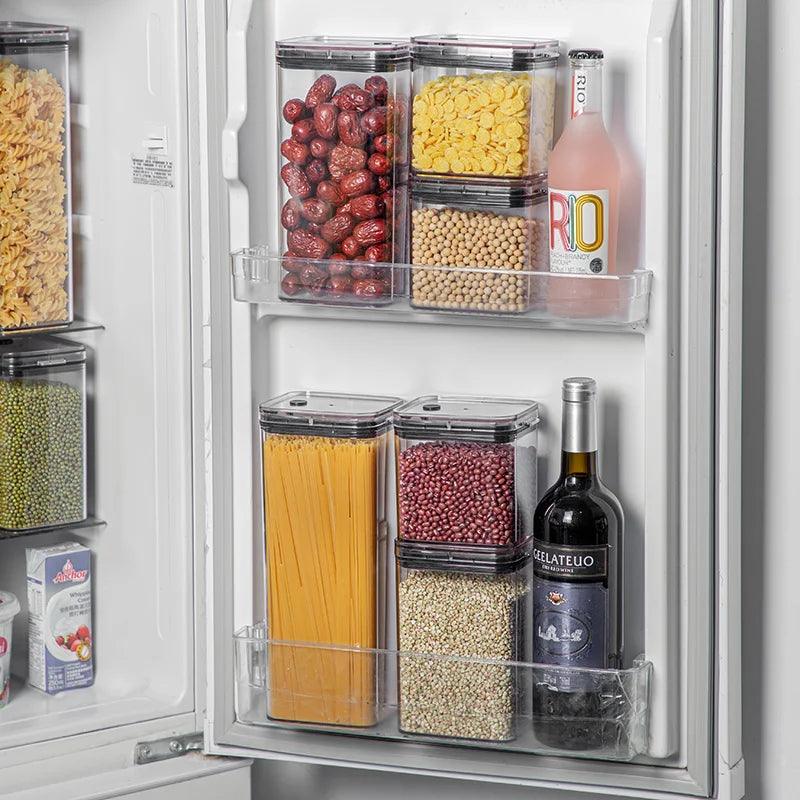 Airtight storage container set 