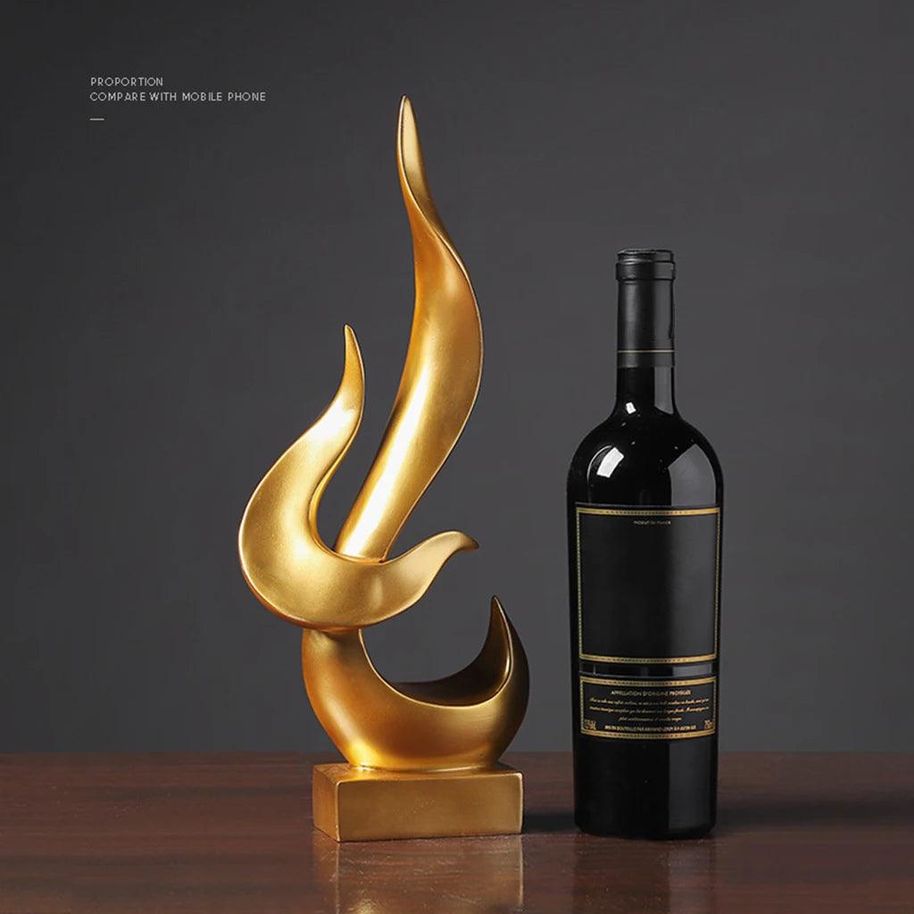 Abstract sculpture figurine