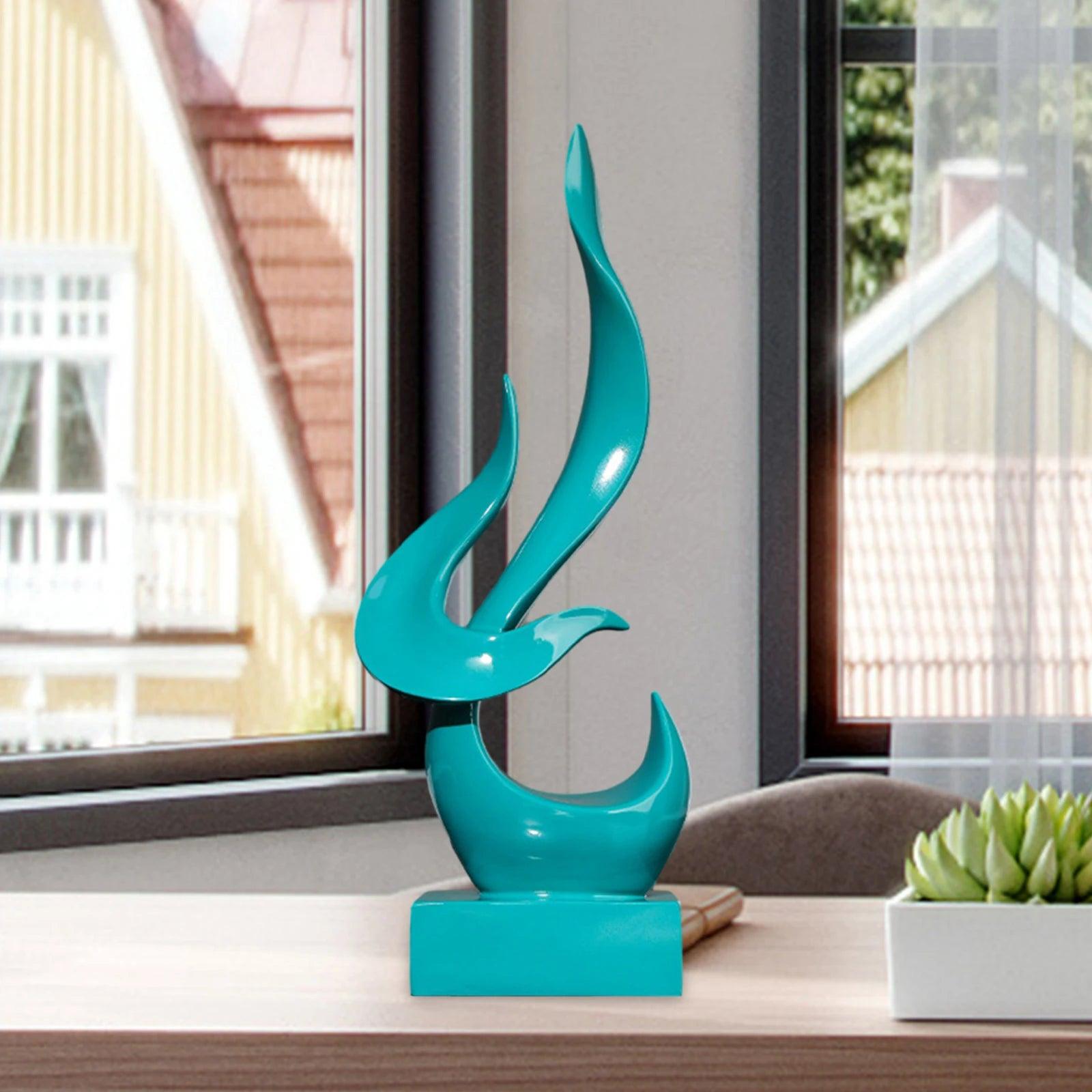Abstract sculpture figurine