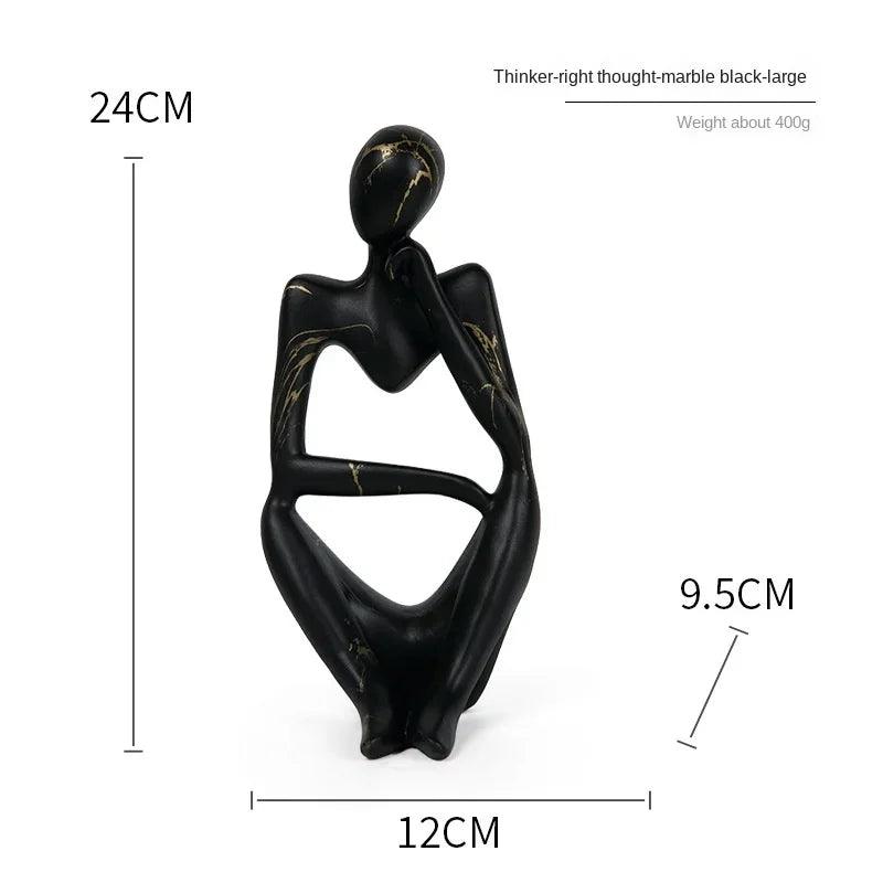 Thinking Resin Statue