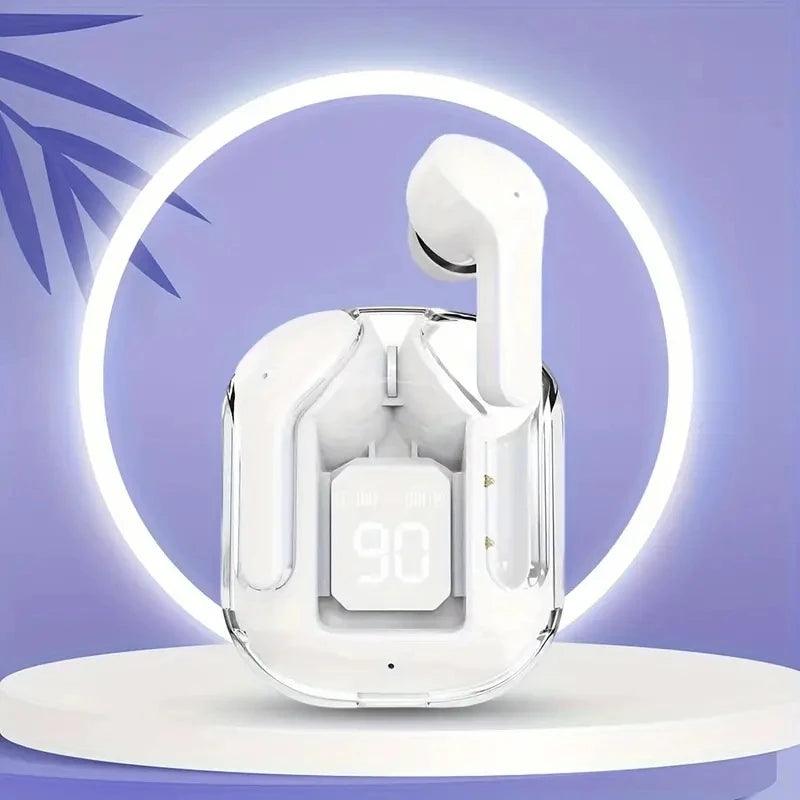 Fone De Ouvido Bluetooth Transparente