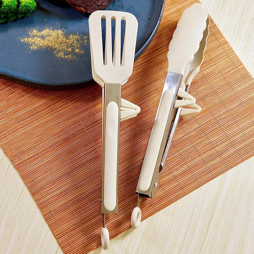 Pinzas de cocina de acero inoxidable 
