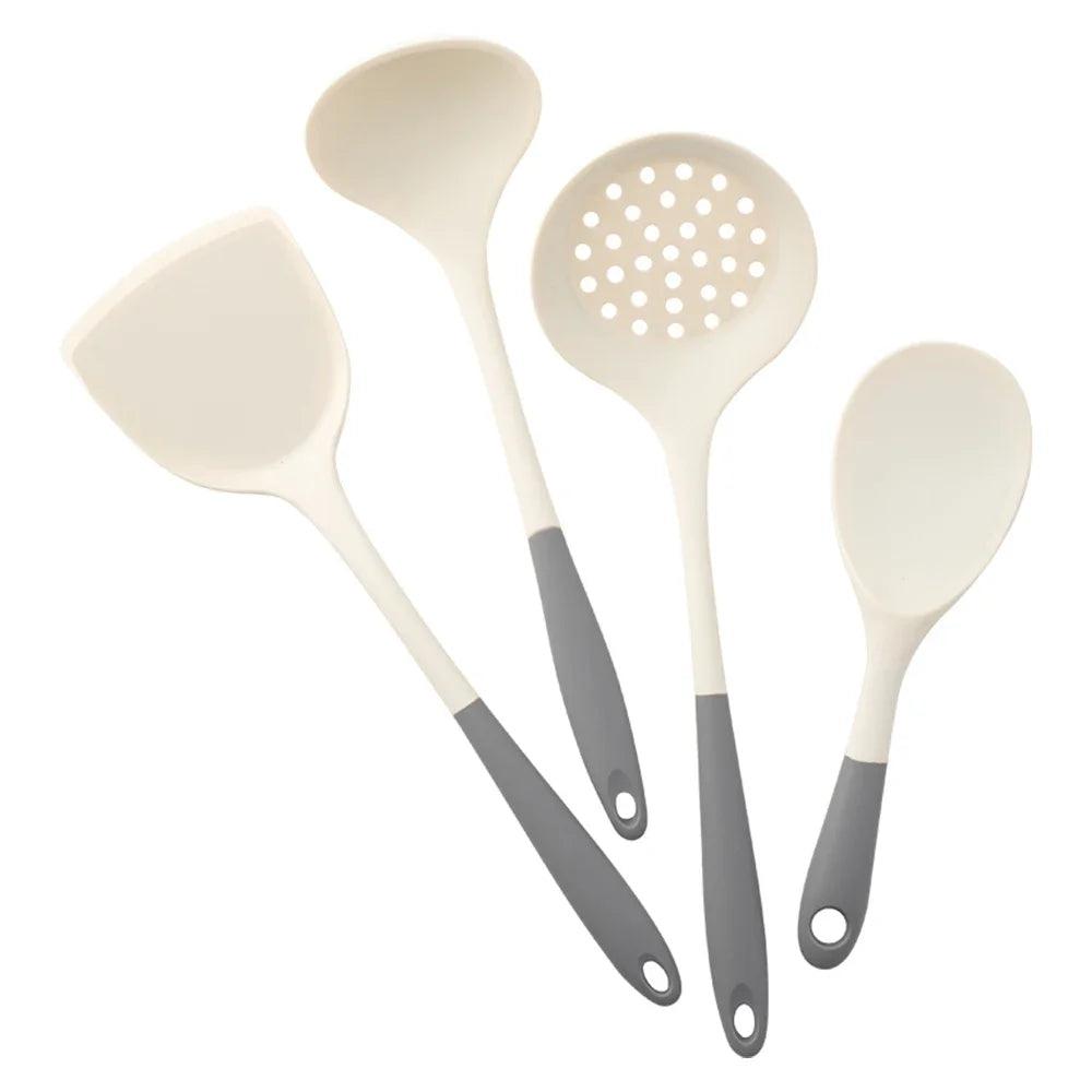 4-piece silicone kitchen utensil set