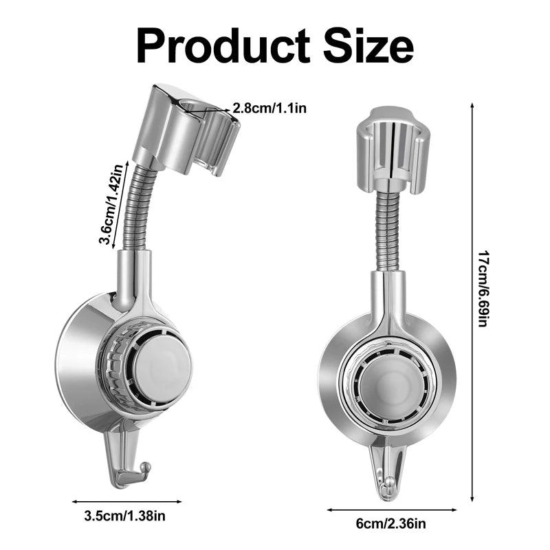 Soporte universal para cabezal de ducha con rotación multiángulo 
