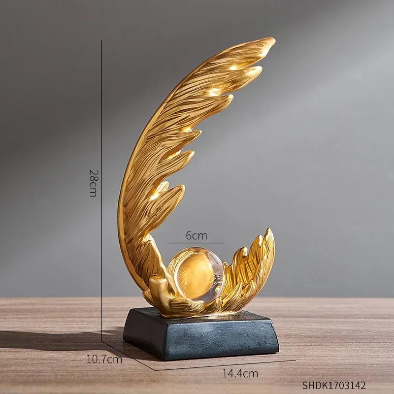 Estátua abstrata Decorações de mesa