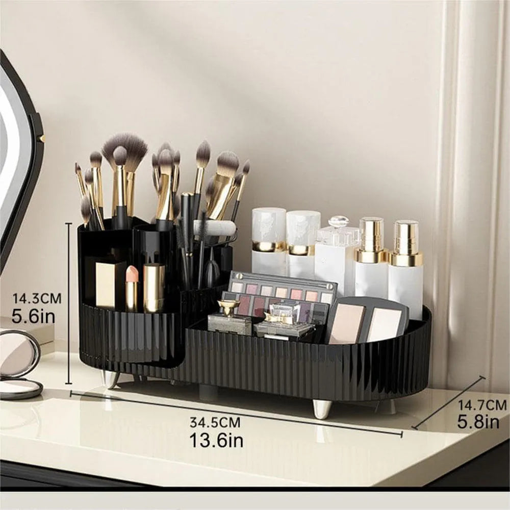 Cosmetic storage rack 