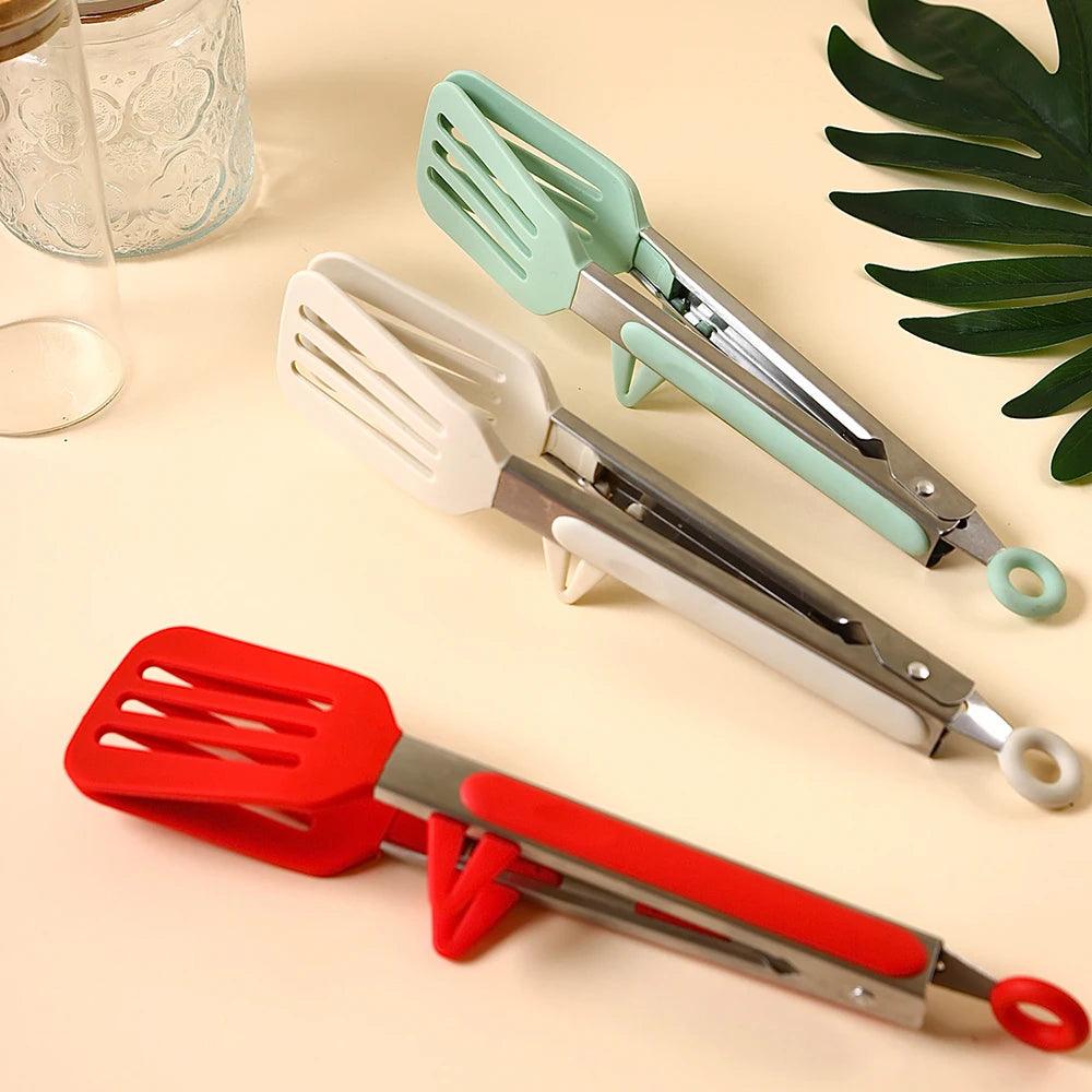 Pinzas de cocina de acero inoxidable 